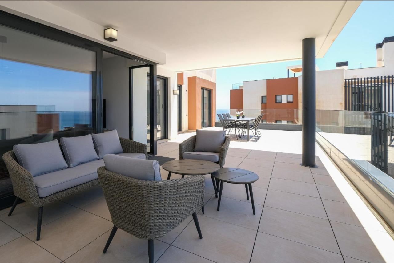 Modern Apartment-Sea View Fuengirola Bagian luar foto
